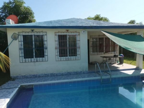 Casa del techo azul